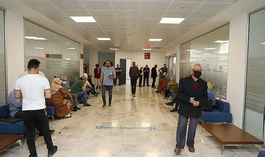 Samsun İlkadım'da Vergi Kuyruğu