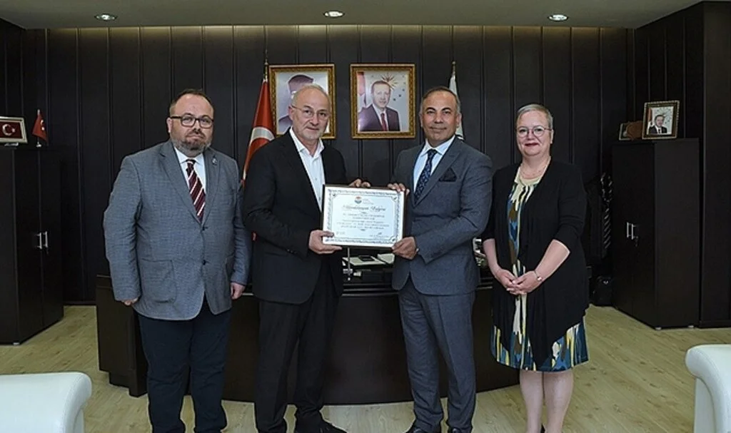 Samsun OMÜ'ye TURAK'tan akreditasyon belgesi