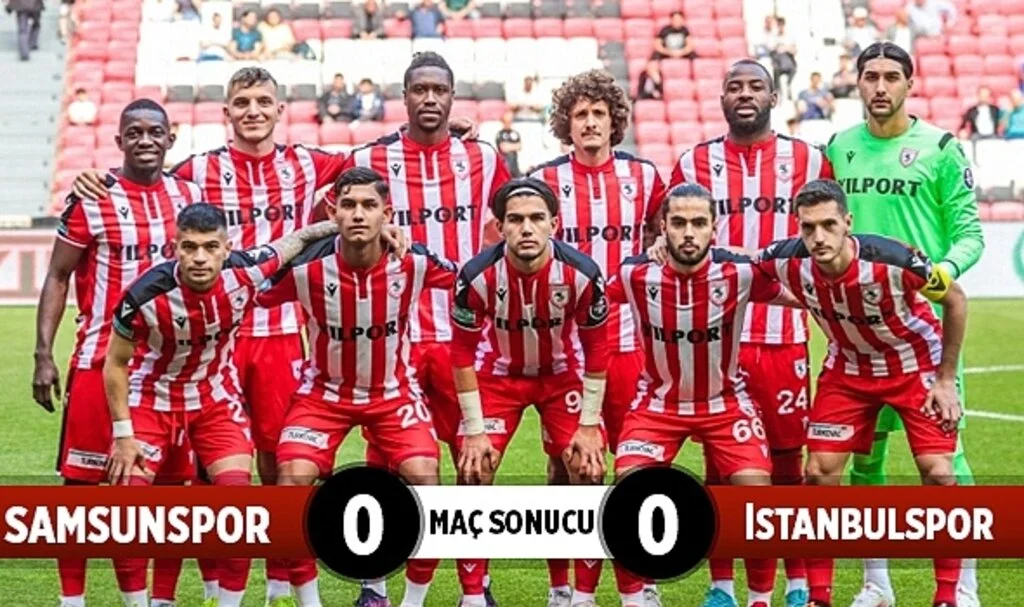 Samsunspor: 0 İstanbulspor: 0 (Maç Sonucu)