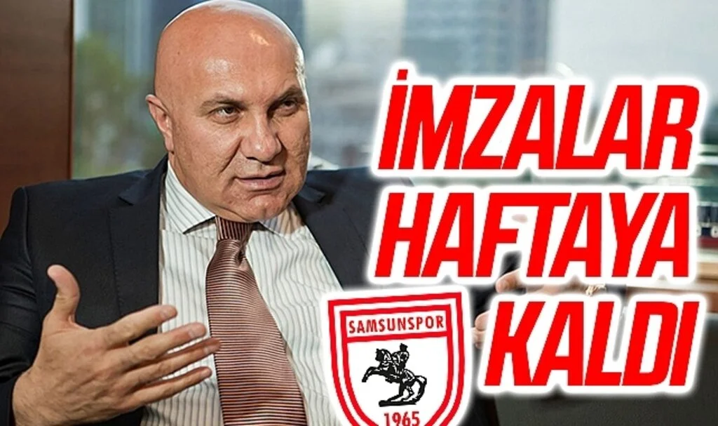 Samsunspor'da İmzalar Haftaya Kaldı