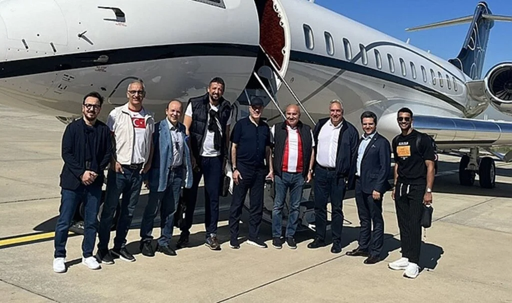 Samsunspor Kulübü Başkanı Yüksel Yıldırım Anadolu Efes'i Yalnız Bırakmadı