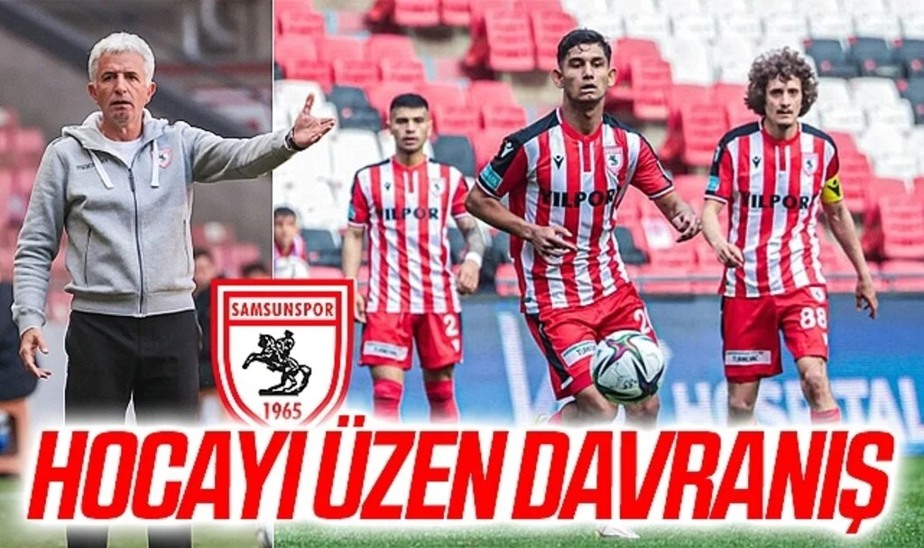 Samsunspor Teknik Direktörü Yücel Uyar'ı Üzen Davranış 