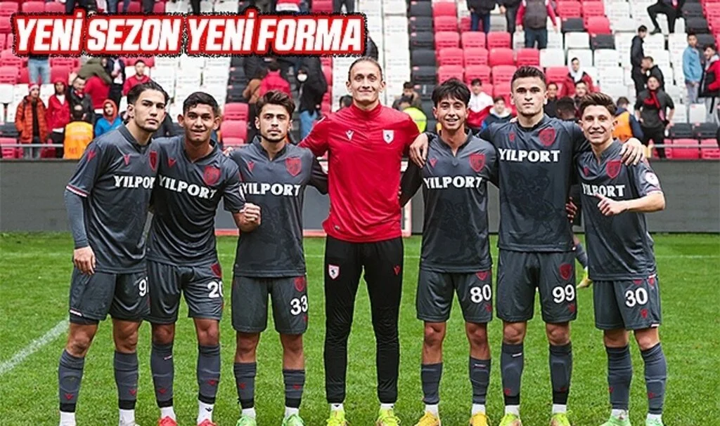 Samsunspor Yeni Sezon Formaları Diadora'dan