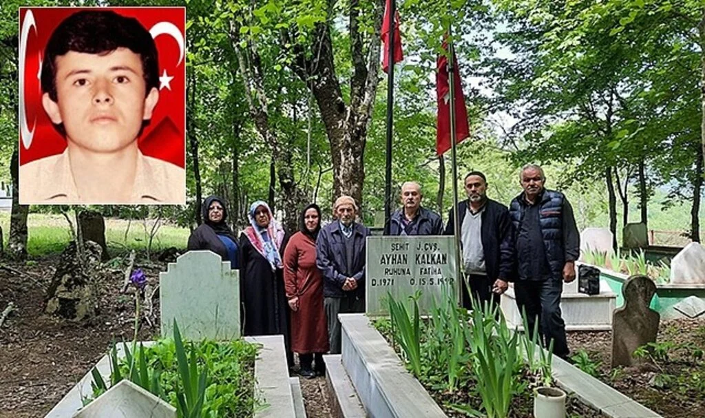 Şehit jandarma çavuş kabri başında dualarla anıldı