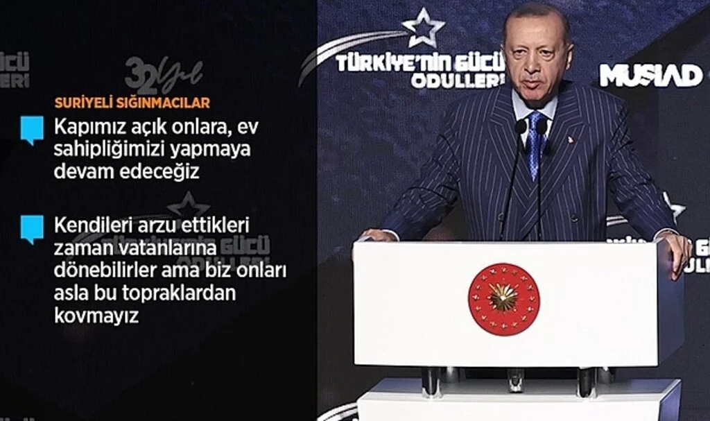 Son Dakika: Cumhurbaşkanı Erdoğan'dan Sığınmacı Açıklaması