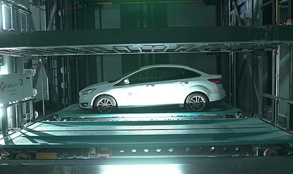 Subaşı Mekanik Otoparkı test ediliyor