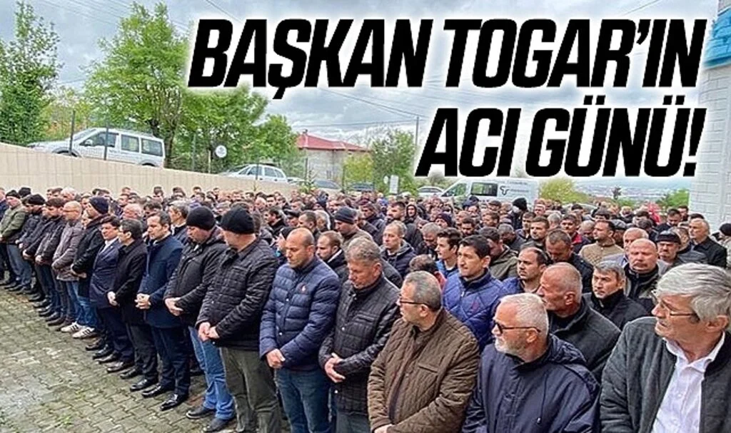 Tekkeköy Belediye Başkanı Hasan Togar'ın hala oğlu acısı