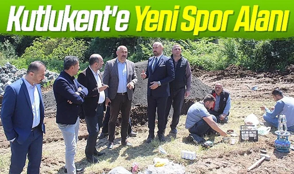 Tekkeköy Kutlukent'e Yeni Spor Alanı