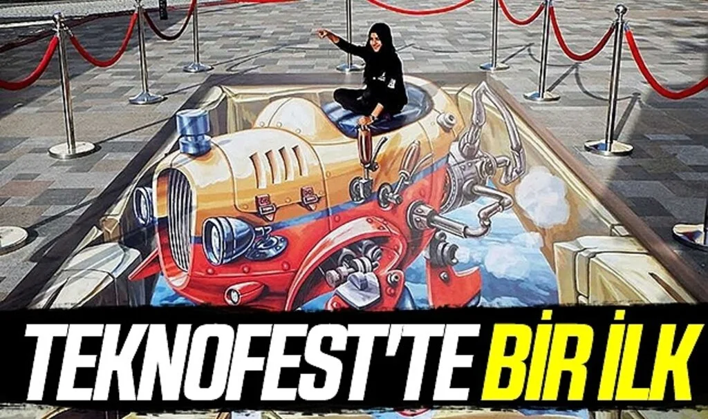 TEKNOFEST'te bir İlk