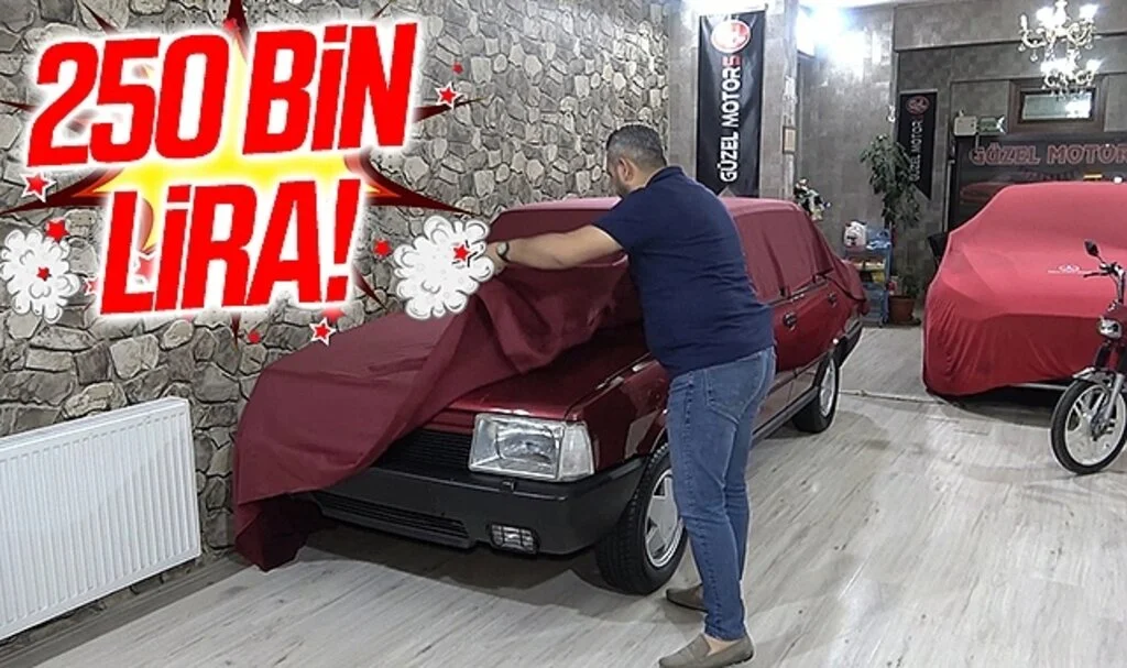 Türkiye'nin en pahalı Tofaşı, 1991 model araç 250 bin liraya satıldı
