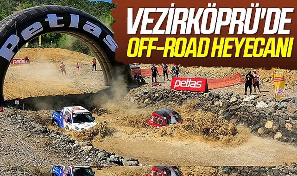Vezirköprü'de Off-Road Heyecanı