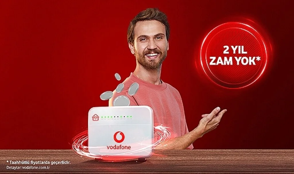 VODAFONE EVDE İNTERNET’TEN   BÜTÇE DOSTU TEKLİFLER