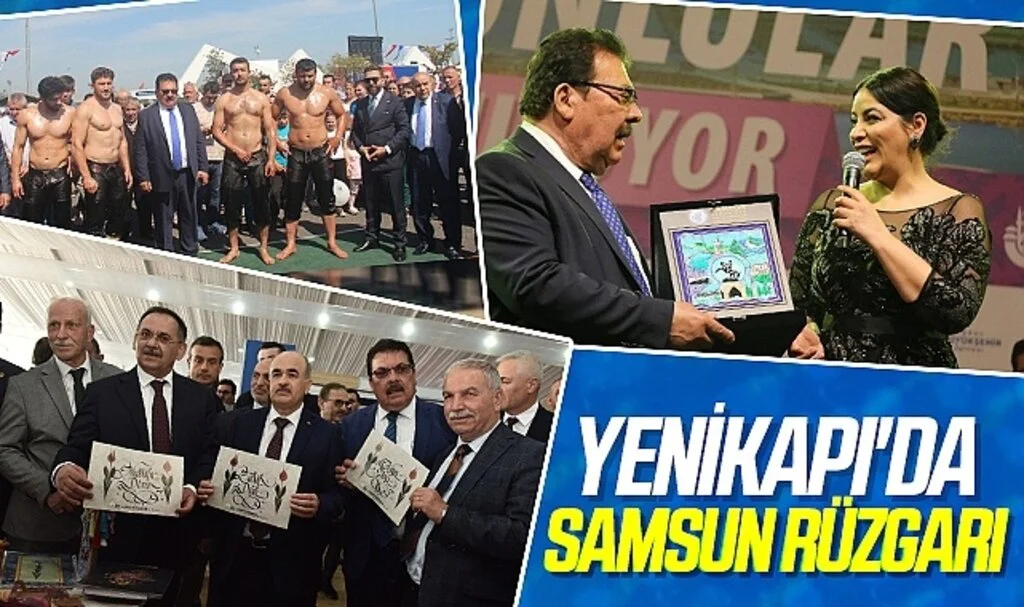 Yenikapı'da Samsun rüzgarı