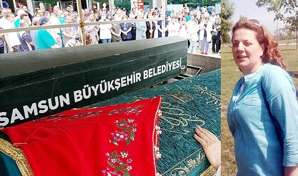 42 yaşında hayatını kaybeden sağlıkçıya gözyaşı