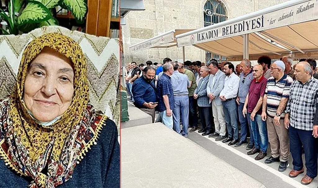 Anne Şişman dualarla uğurlandı 