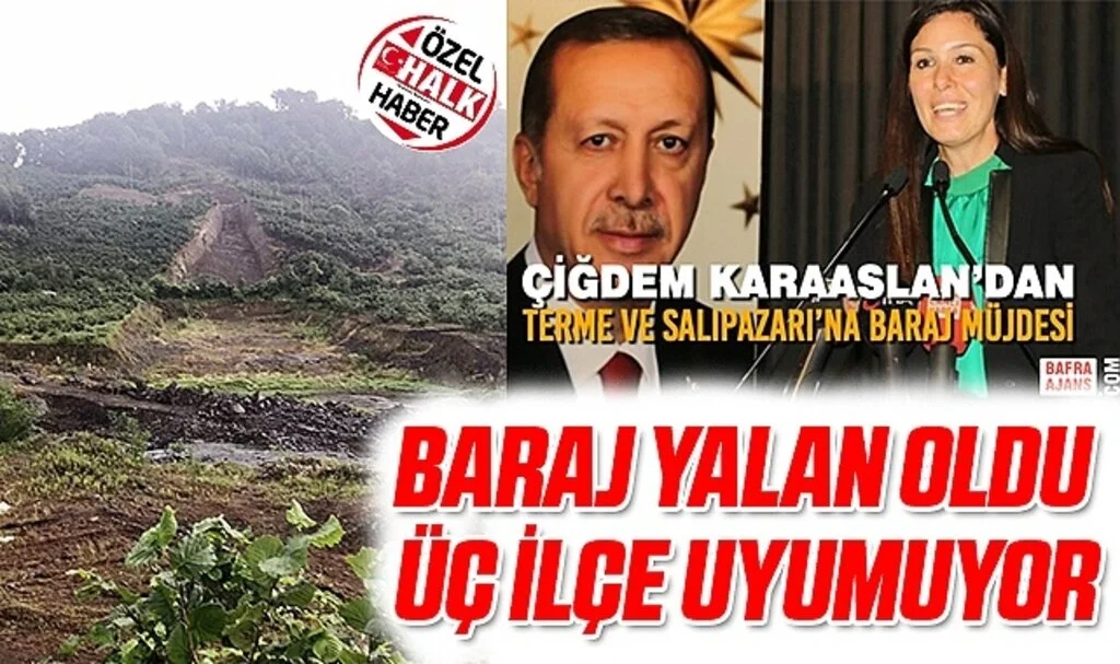 Baraj Yalan Oldu Üç İlçe Uyumuyor