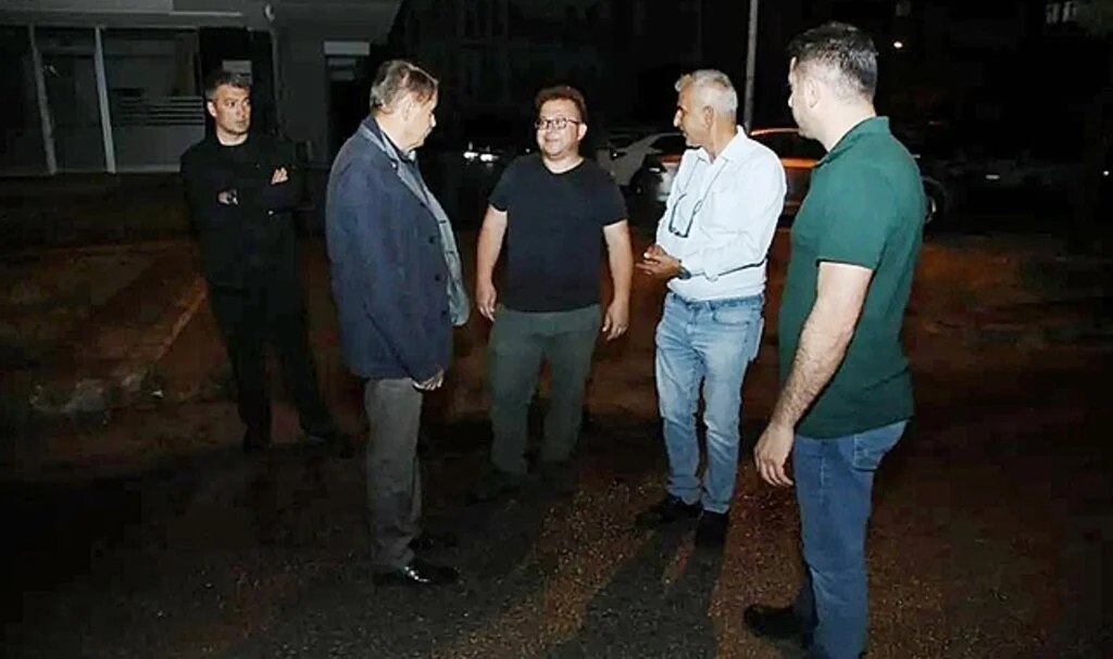 Başkan Deveci’den yağış zararı incelemesi