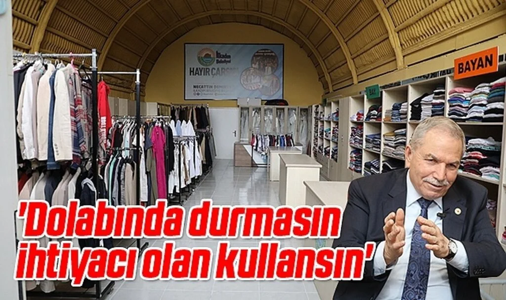 Başkan Necattin Demirtaş: 'Dolabında durmasın ihtiyacı olan kullansın'