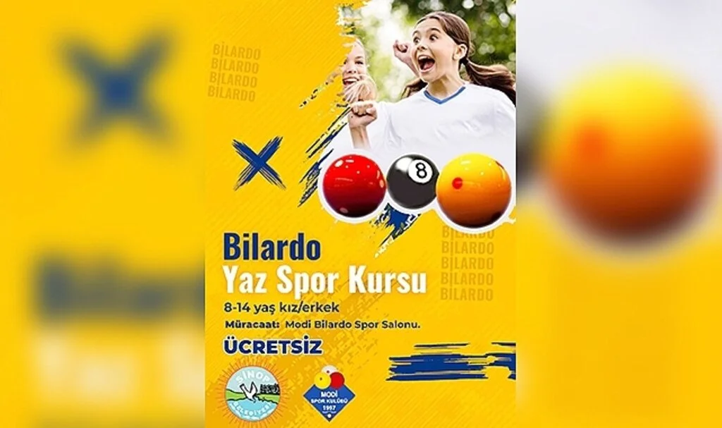 Bilardo Yaz Kursları Başlıyor