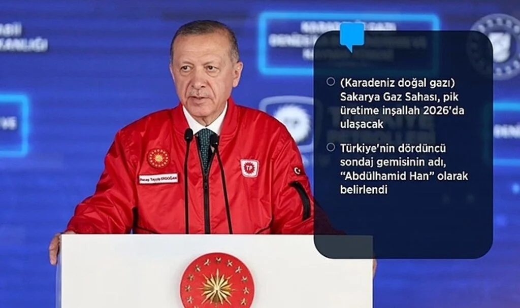 Cumhurbaşkanı Erdoğan: Karadeniz doğal gazını 2023'ün birinci çeyreğinde milli iletim sistemimize aktarmış olacağız