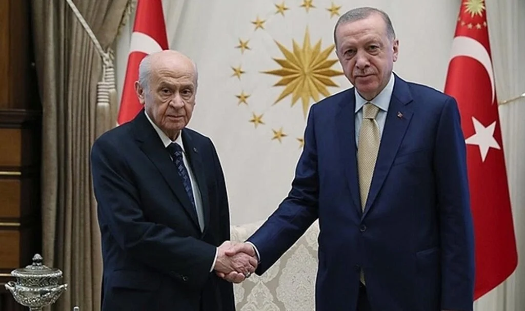 Cumhurbaşkanı Erdoğan, MHP Genel Başkanı Bahçeli ile görüştü