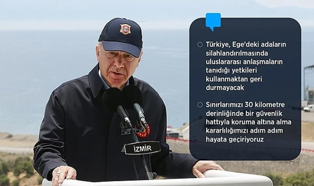 Cumhurbaşkanı Erdoğan: Yunanistan’ı aklını başına alması konusunda ikaz ediyoruz