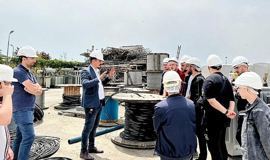 Elektrik ve enerji bölümü öğrencileri YEDAŞ’ta