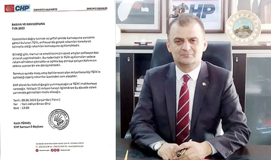 Fatih Türkel: 'CHP TÜİK'e dava açıyor'