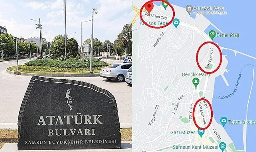 Samsun Google'a Atatürk'ü Öğretti