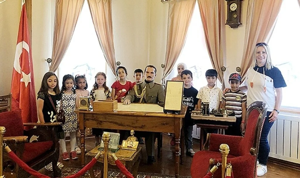 Havza Atatürk Evi'ne Öğrencilerden Ziyaret
