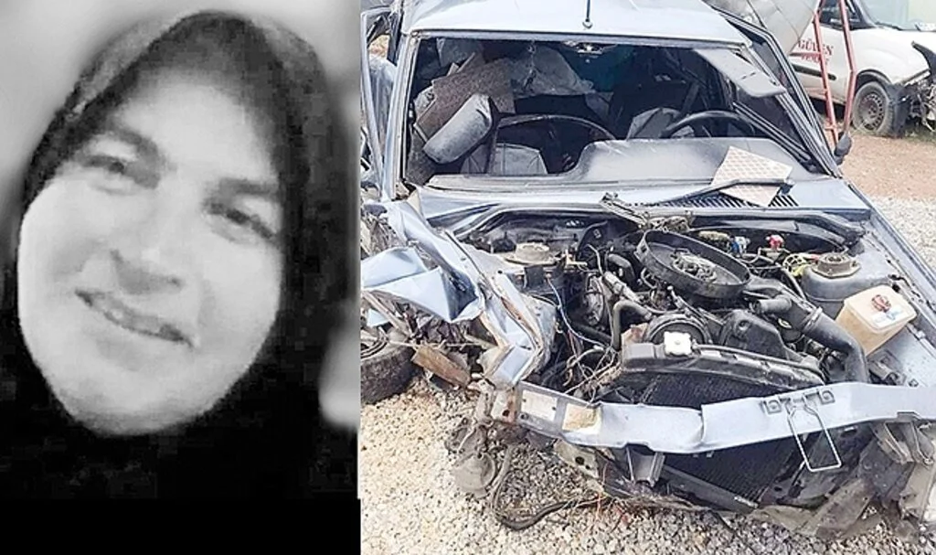 Hurdaya dönen otomobilden sağ çıktı ama kurtarılamadı