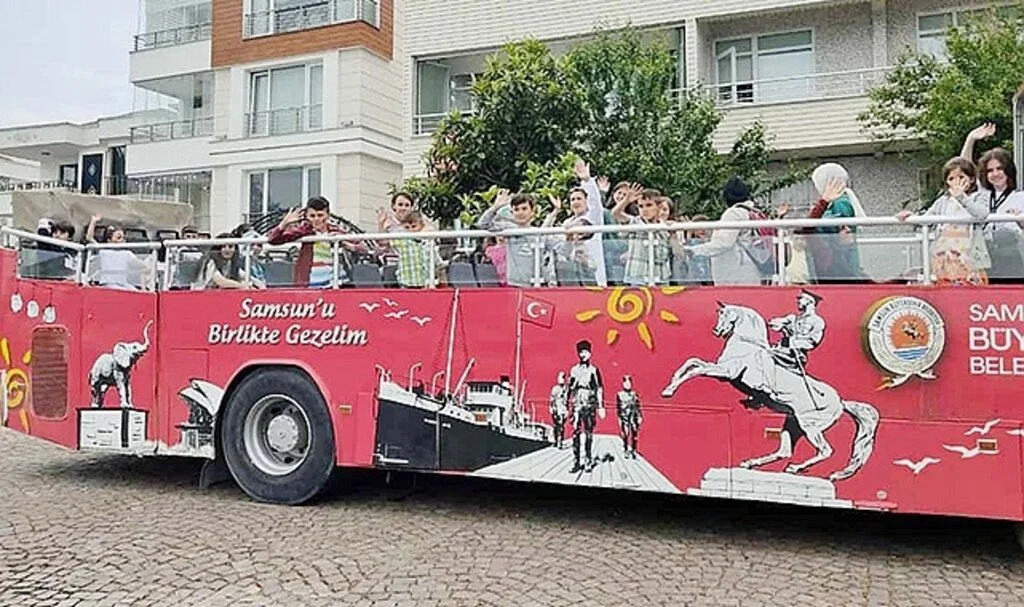 İlk Defa Samsun'u Gezdiler