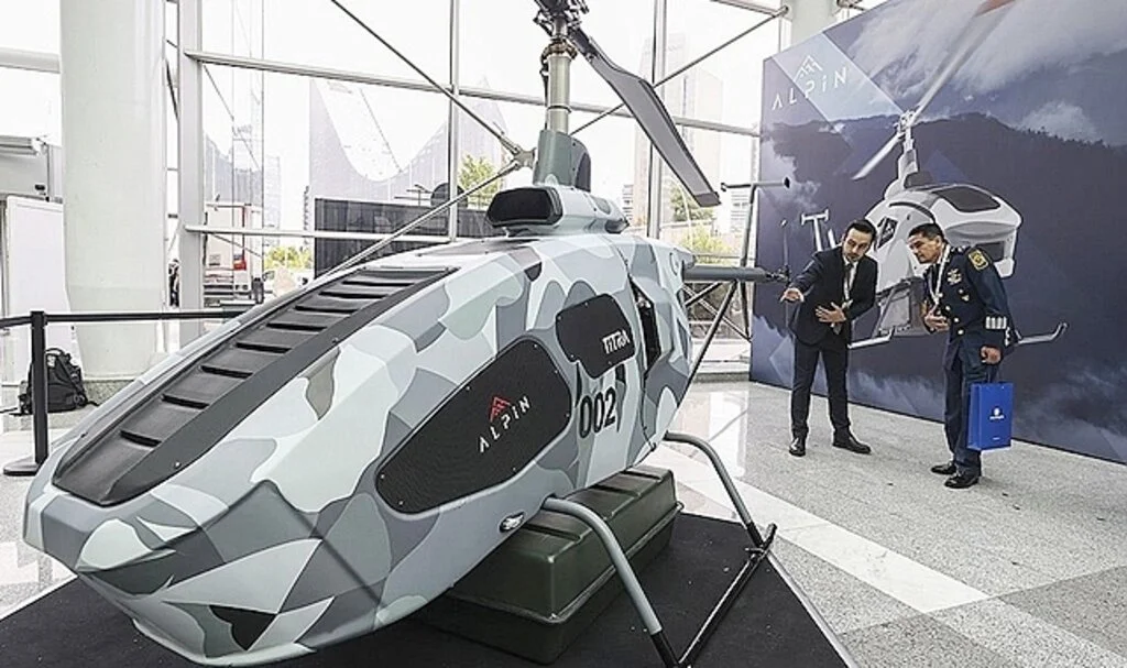 İnsansız helikopter Alpin askeri görevlere hazırlanıyor