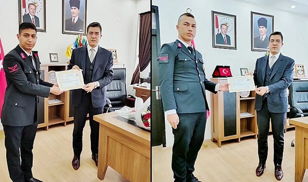 Kaymakam Öz Jandarmayı Kutladı 