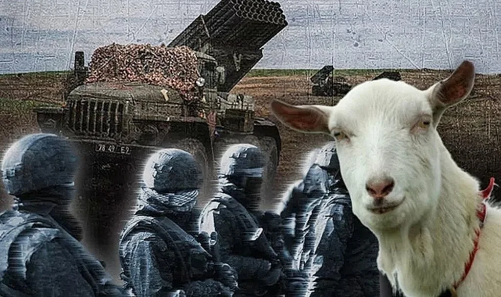 'Kiev'in keçisi' sosyal medyayı salladı! Rus ordusuyla 'tek başına savaşıyor': 40 askeri yaraladı
