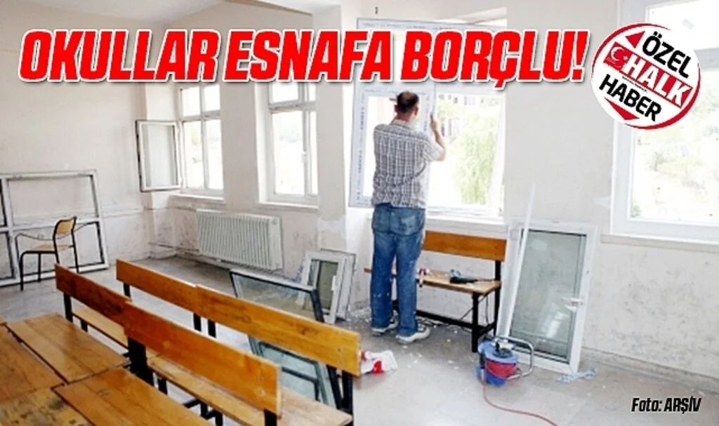 Okullar Esnafa Borçlu!