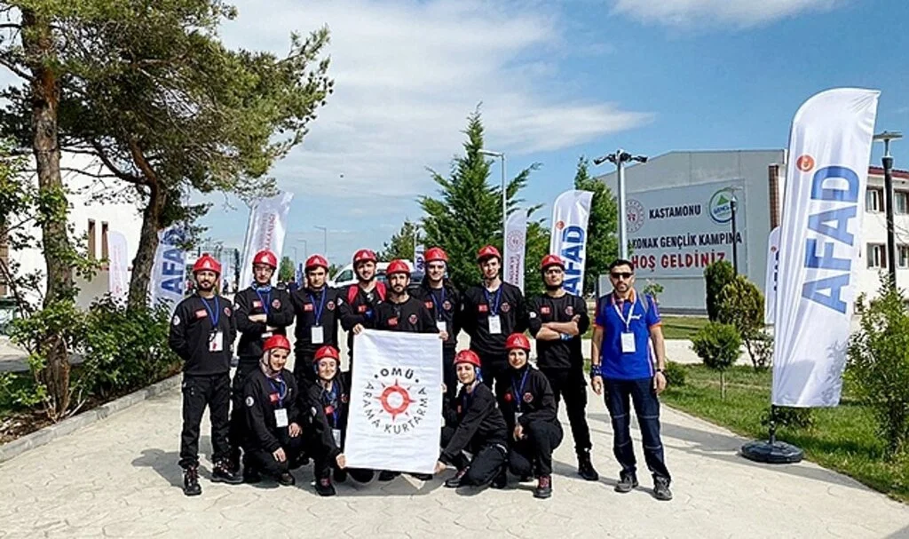 OMÜ Arama Kurtarma ekibi 11. oldu 