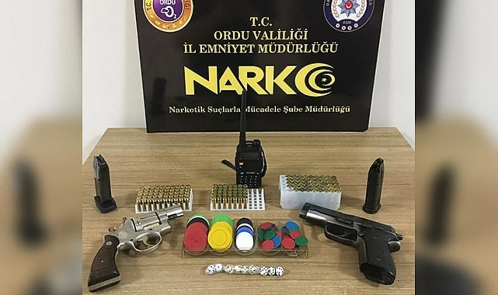 Ordu Fatsa'da Bingo baskın 