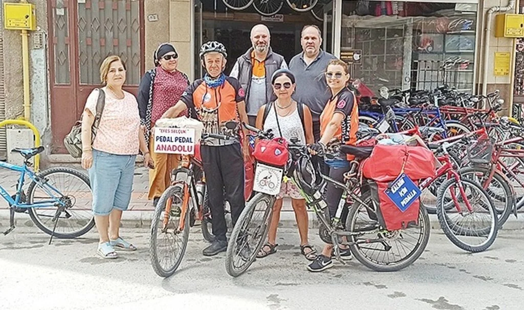 Pedal pedal Anadolu: 12 yıldır bisiklet sırtına Türkiye’yi geziyorlar