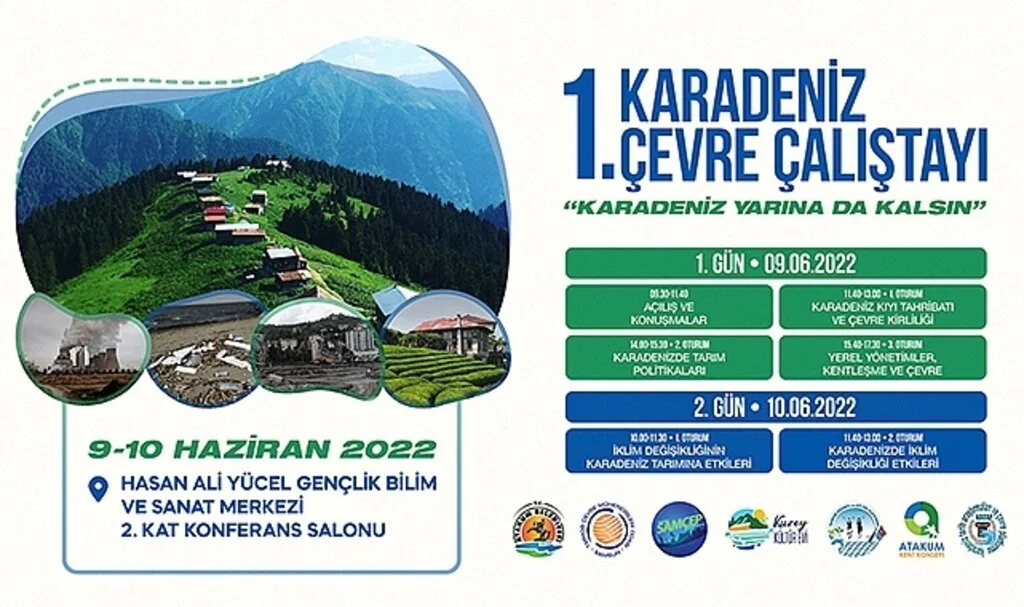 Samsun Atakum'da Karadeniz Çevre Çalıştayı