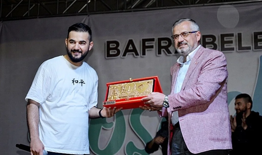 Samsun Bafra'da Gençler Rap Müziğe Doydu