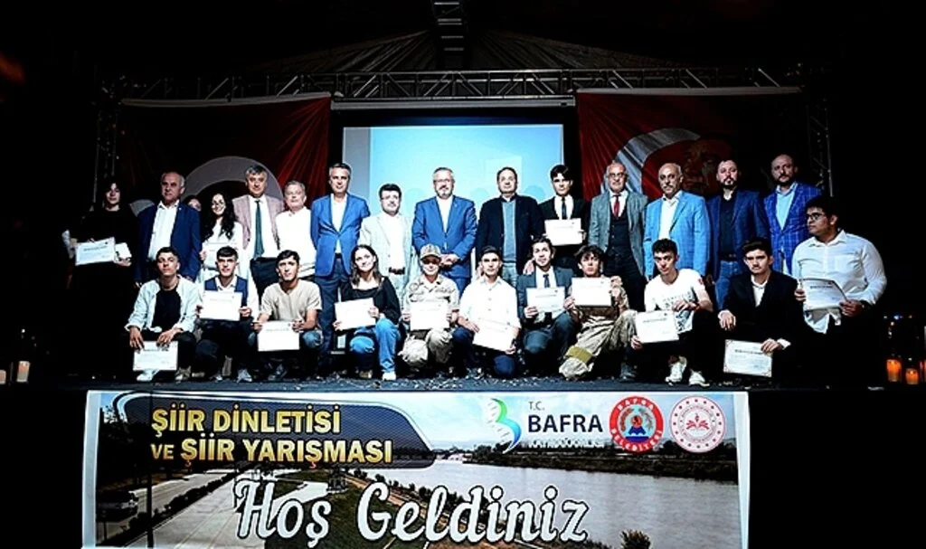 Samsun Bafra’da Şiir Dinletisi ve Şiir Yarışması