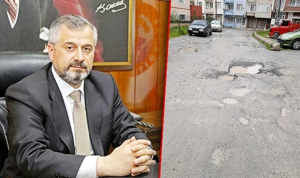 Samsun Bafra'nın ara sokakları bu halde 