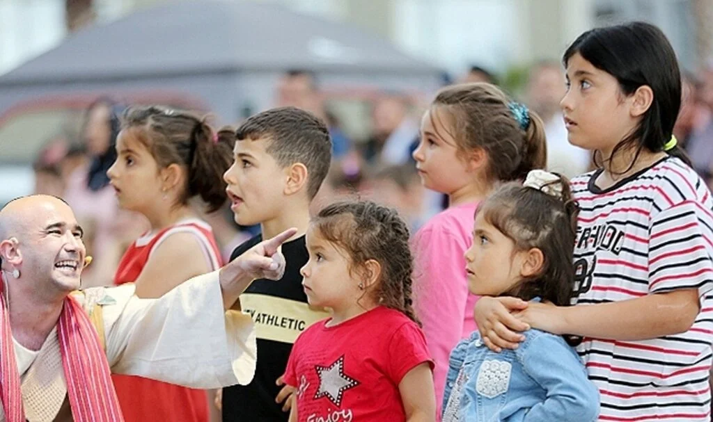 Samsun Canik'te çocuklar ‘Keloğlan’ı izledi