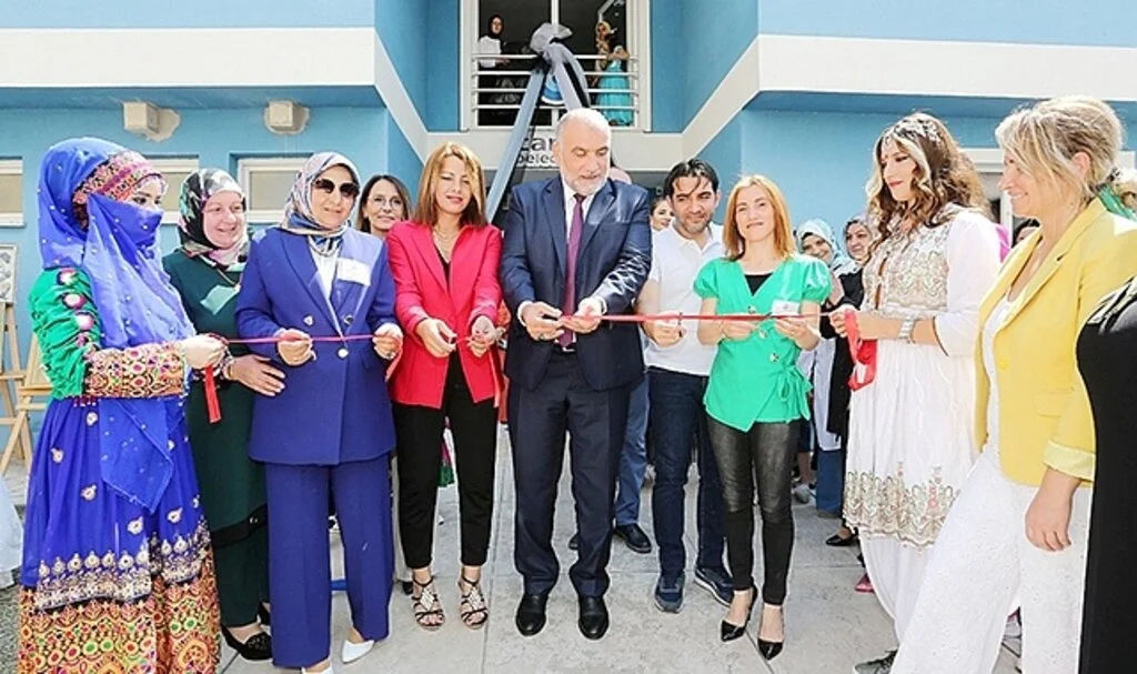 Samsun Canik’te Kursiyerler Hazırladığı El Emeği Ürünleri Sergiliyor