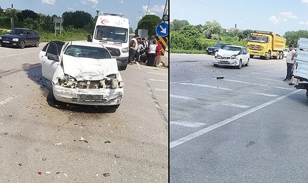 Samsun Çarşamba'da Dikkatsizlik Kaza Getirdi 