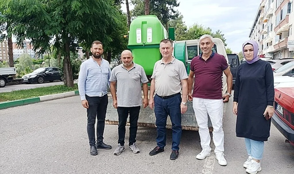 Samsun Çarşamba'da Üreticiye Makine Ekipman Desteği
