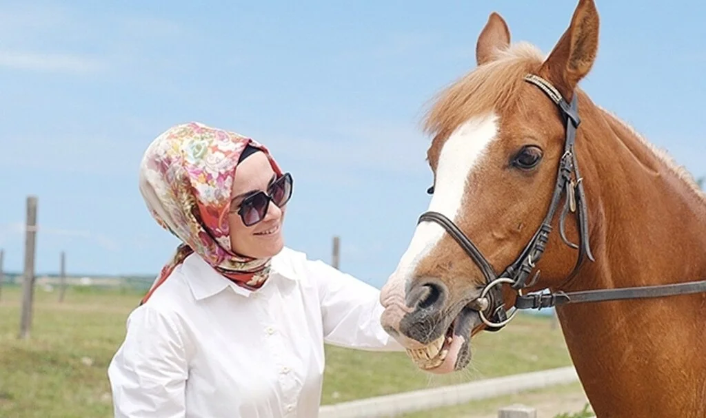 Samsun’da binicilik meraklıları Atlı Spor Tesislerine