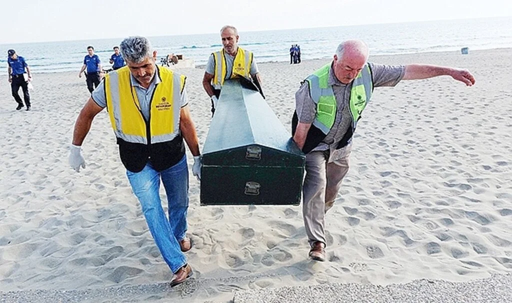 Samsun’da denizde erkek cesedi bulundu