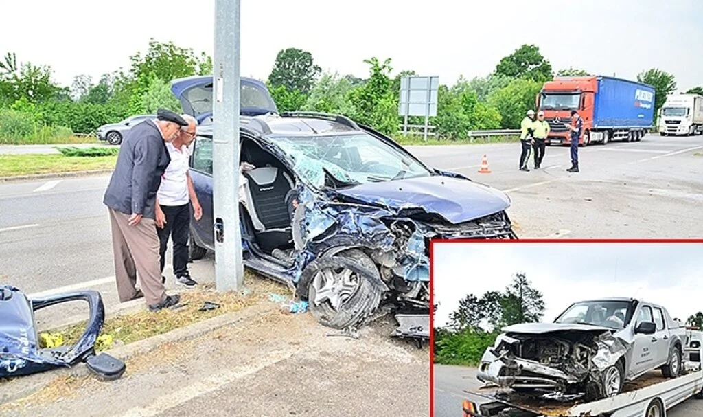 Samsun’da feci kaza: 1 ölü, 2 yaralı